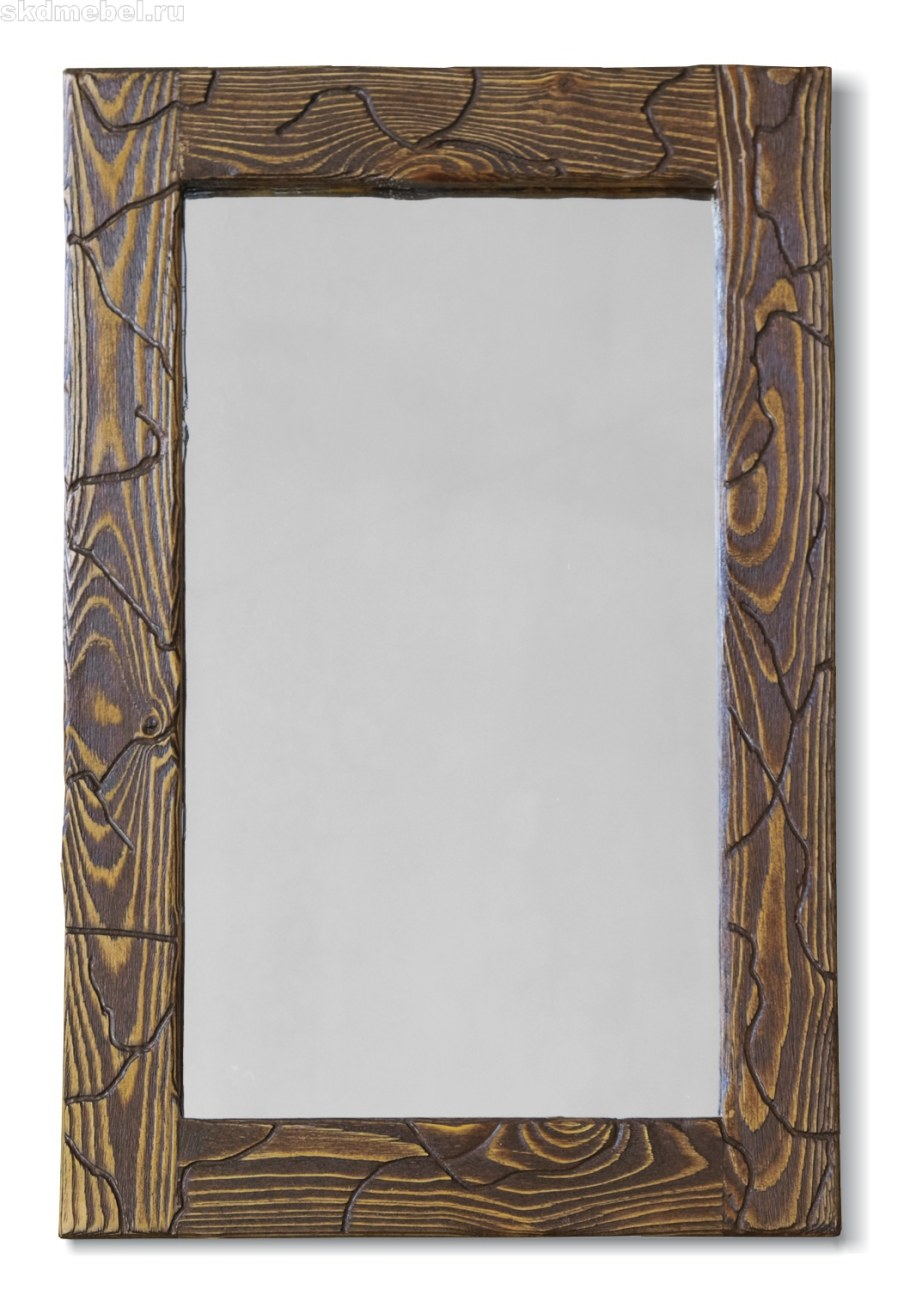 Зеркало d деревянной раме