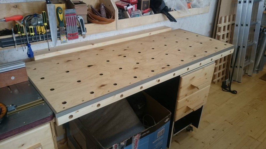 Экран для верстака своими руками