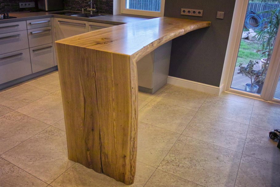 Барная стойка дуб Галифакс