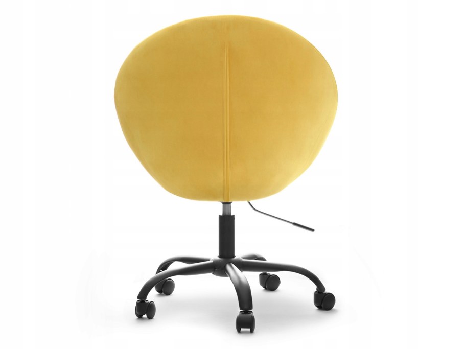 Кресло яйцо желтое