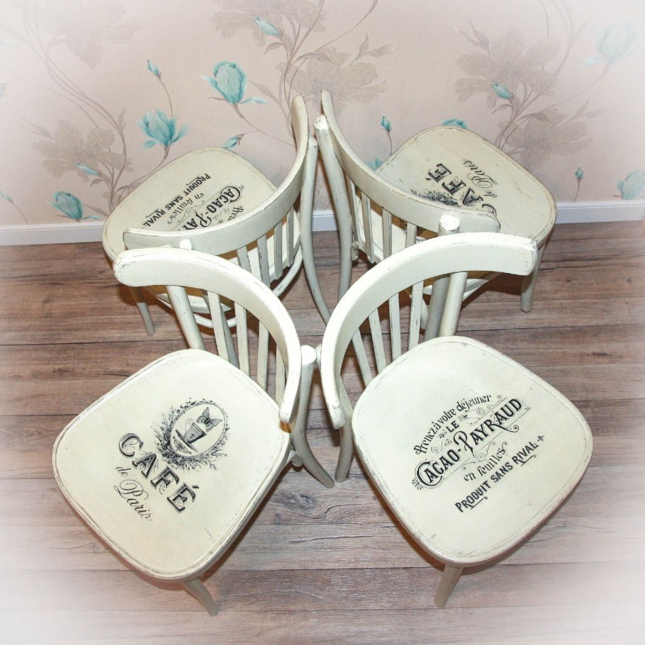 Винтажные стулья своими руками