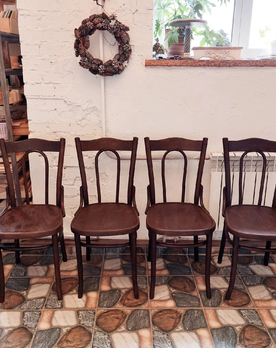 Венский стул с клеймом Wien