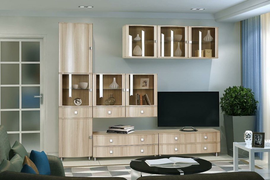 Стенка Камелия ясень шимо