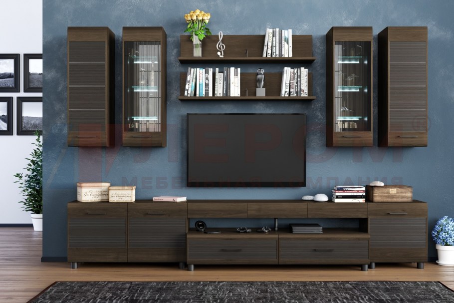 Гостиная Камелия Лером Гикори Джексон темный