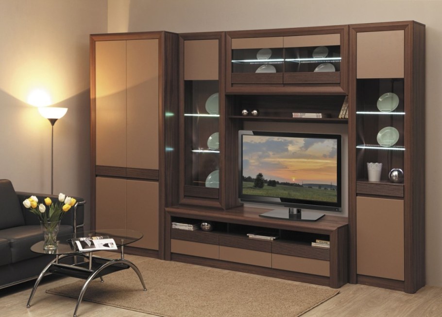 Гостиная стенка Камелия 2