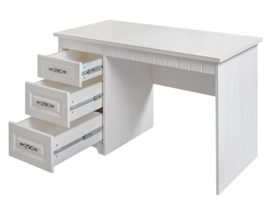 Письменный стол Hoff 80310530, серебристый/белый