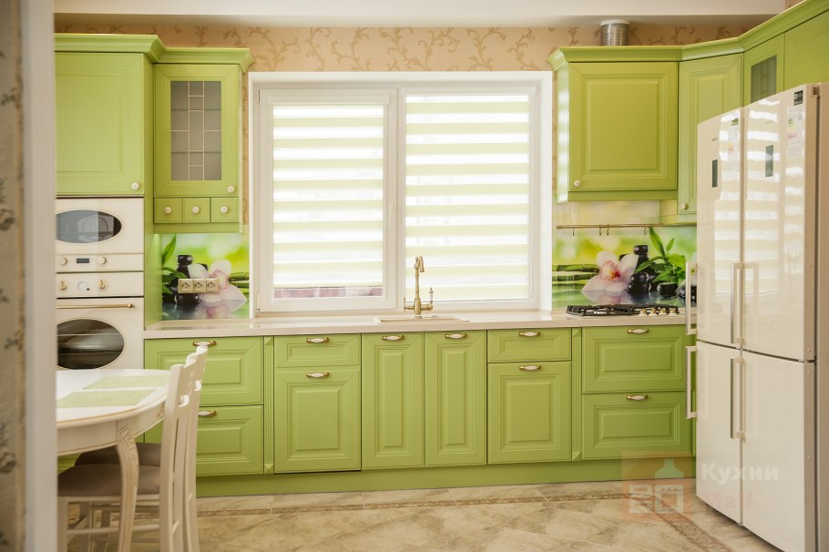 Кухня Прованс фисташка олива