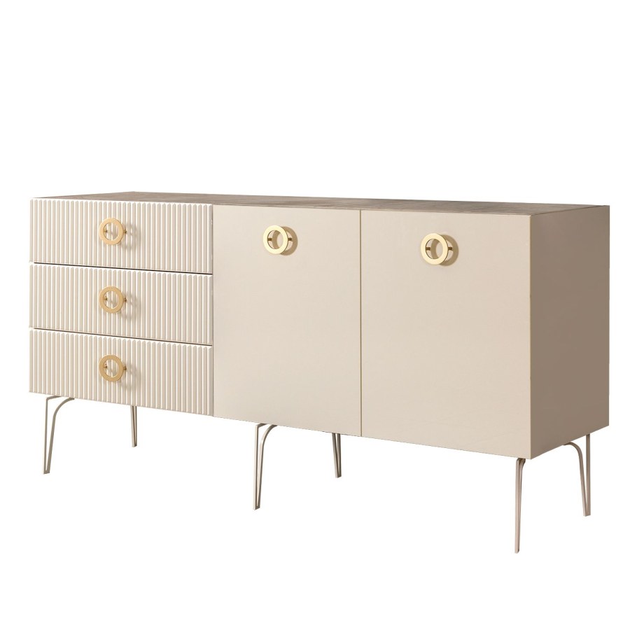 Римини Соло слоновая кость комод