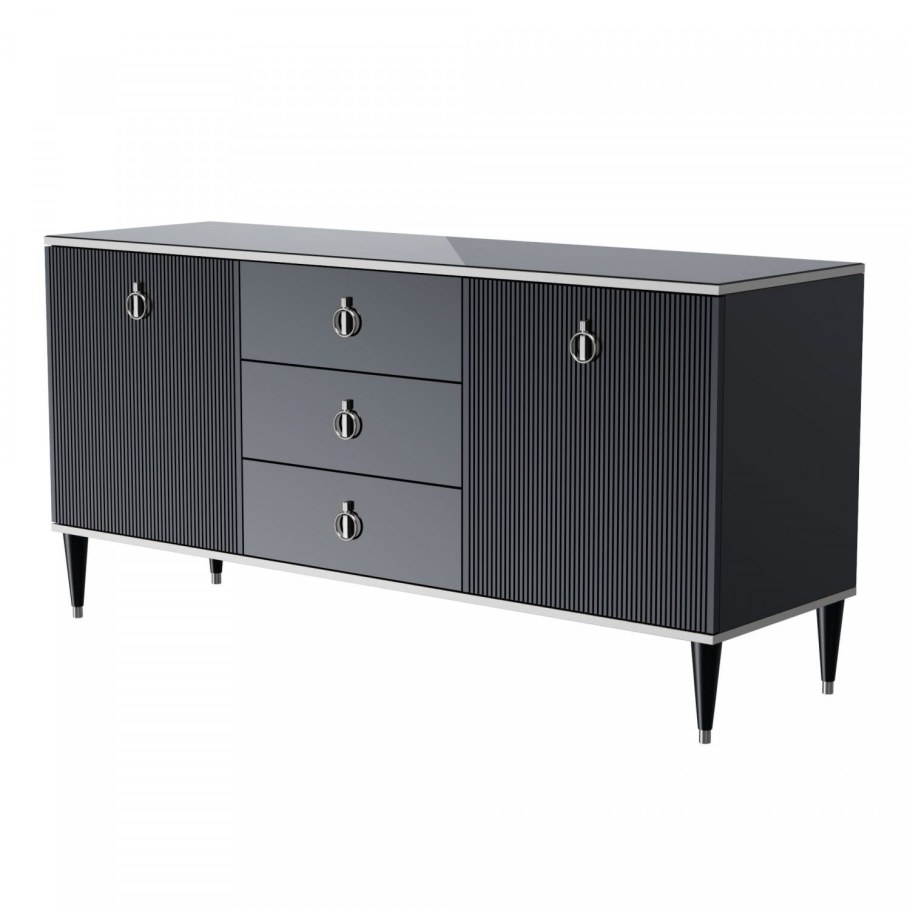 Гостиная Римини Соло черная