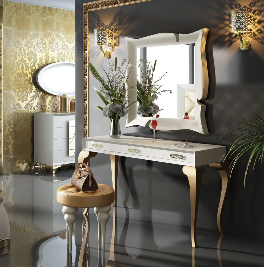 Туалетный столик Realyn Розмари с зеркалом