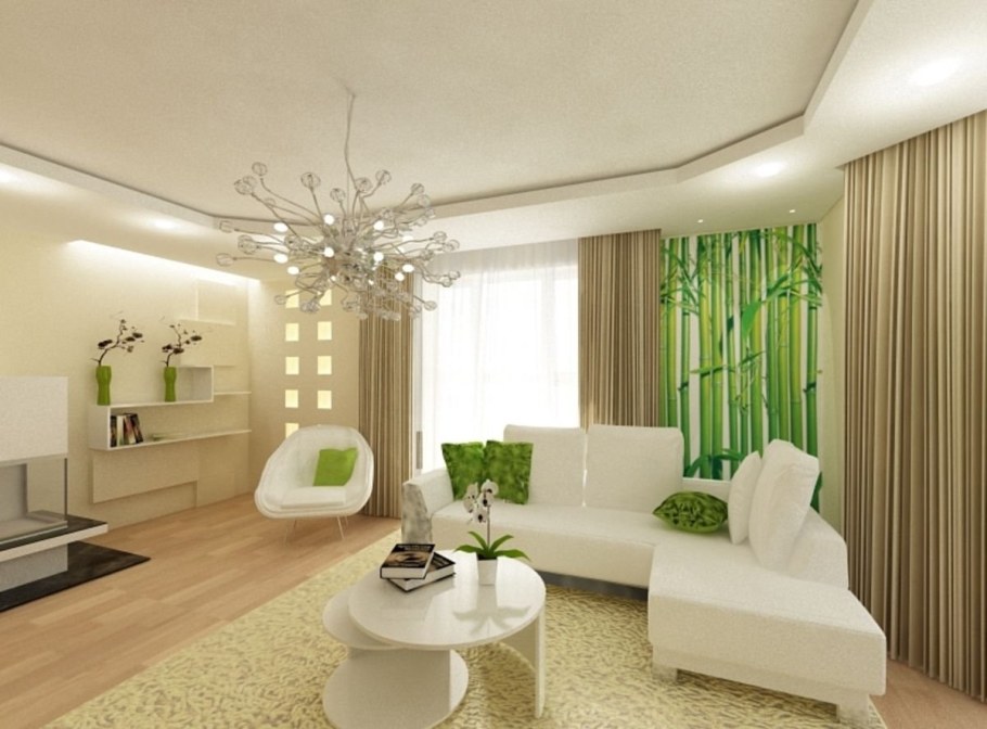 Интерьер гостиной 2022