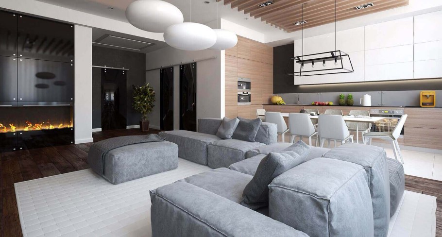 Современный интерьер дома