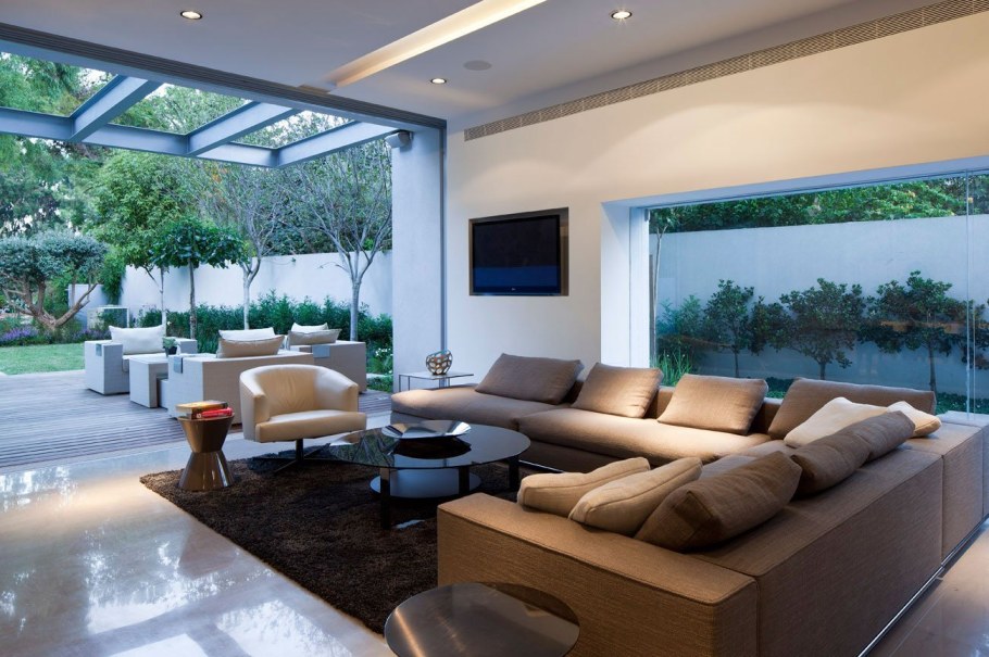 Интерьеры частных домов в современном стиле