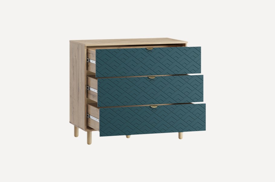 Комод теджонс-3 deco Aquamarine