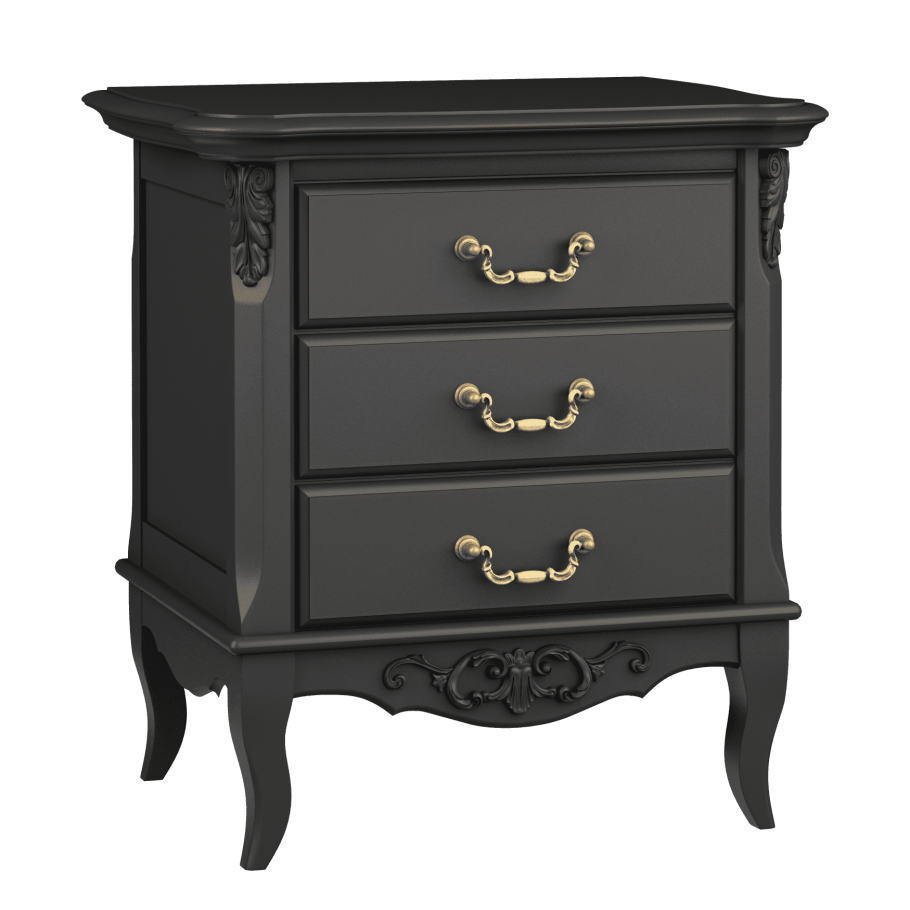 Тумба прикроватная с 3 ящиками Прованс