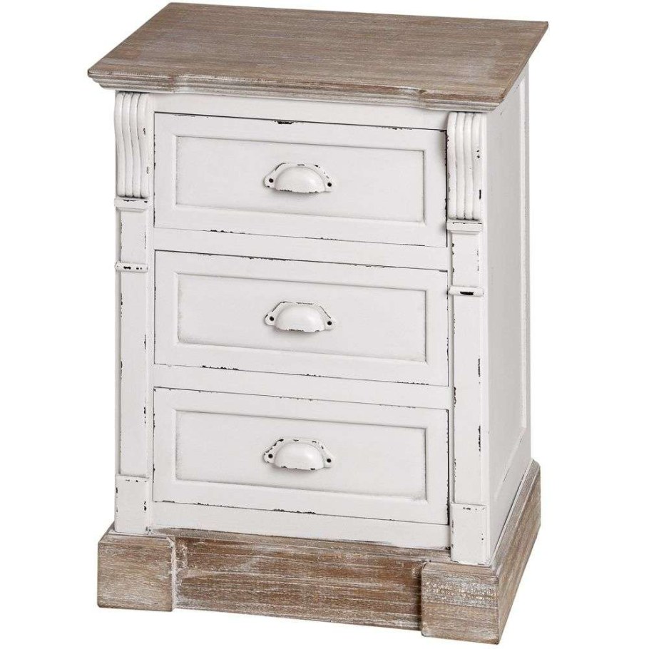 Тумбочки с белого Денрев