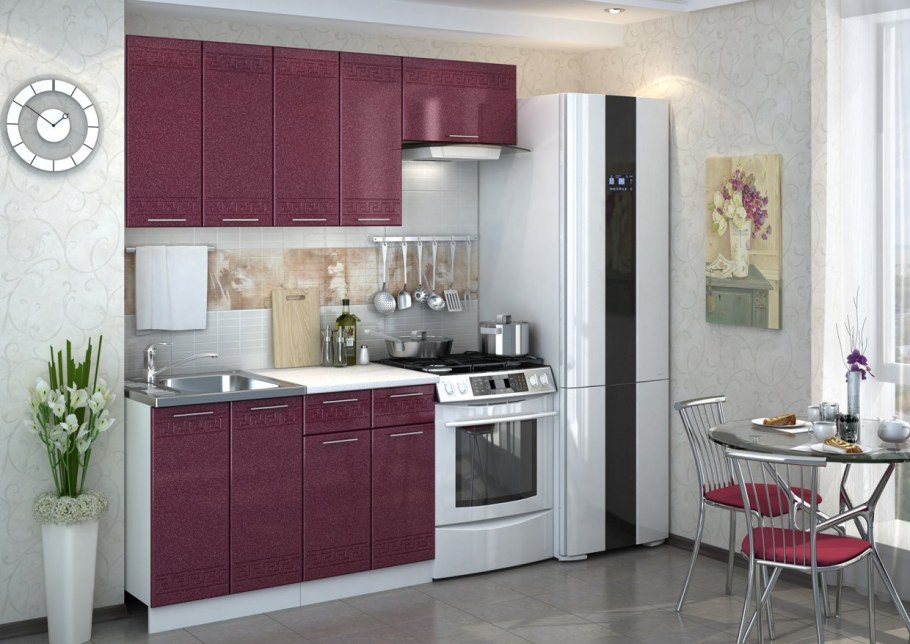 Кухонный гарнитур Греция Сурская мебель