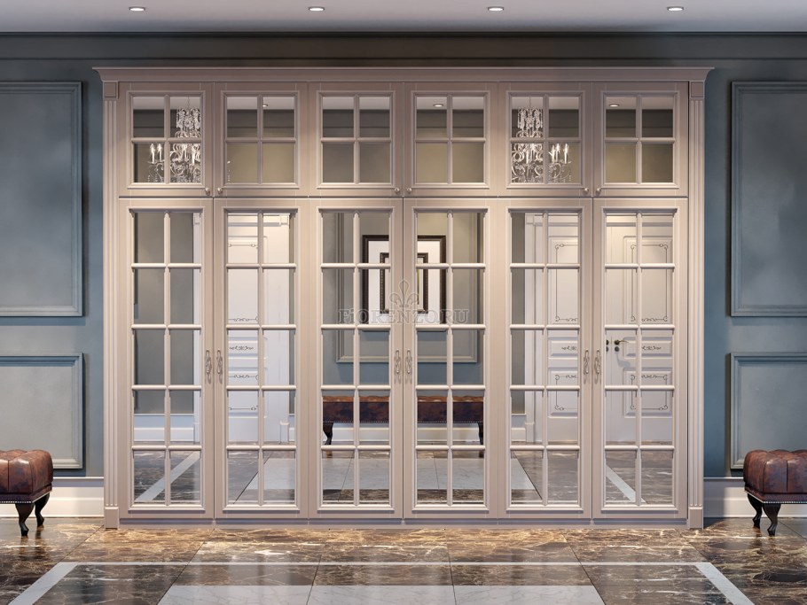 Шкаф с французскими дверями