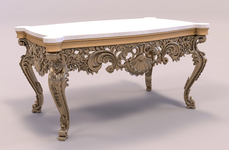 Журнальный столик в стиле Ампир