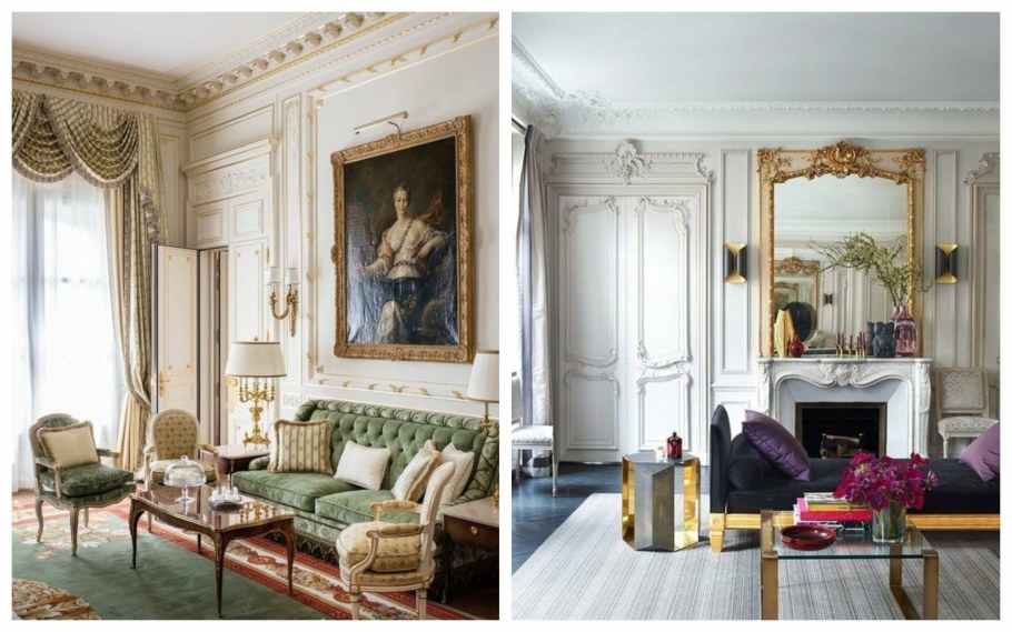 Гостиная Ампир Барокко