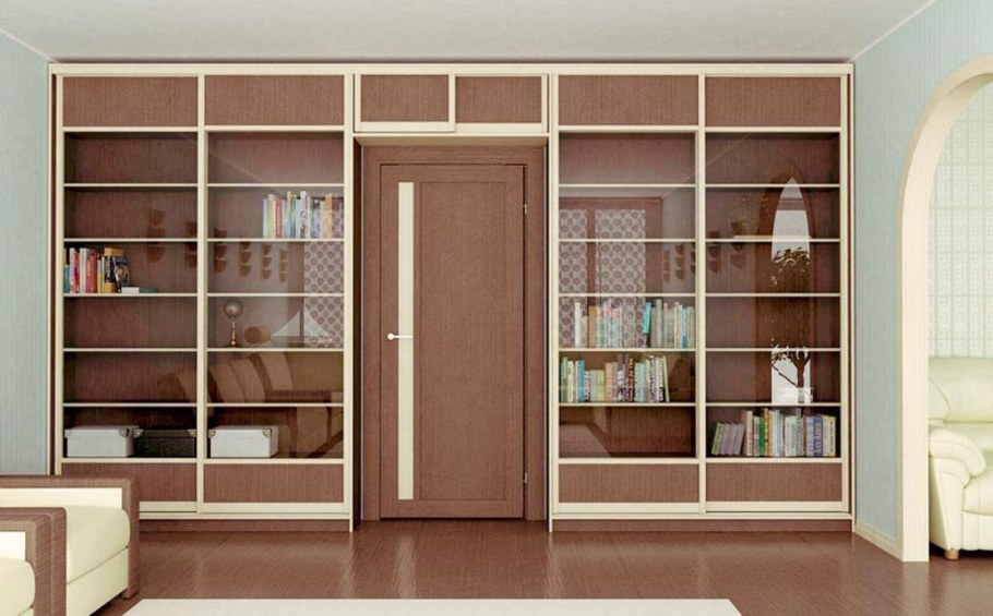 Шкафы с раздвижными дверями в гостиную