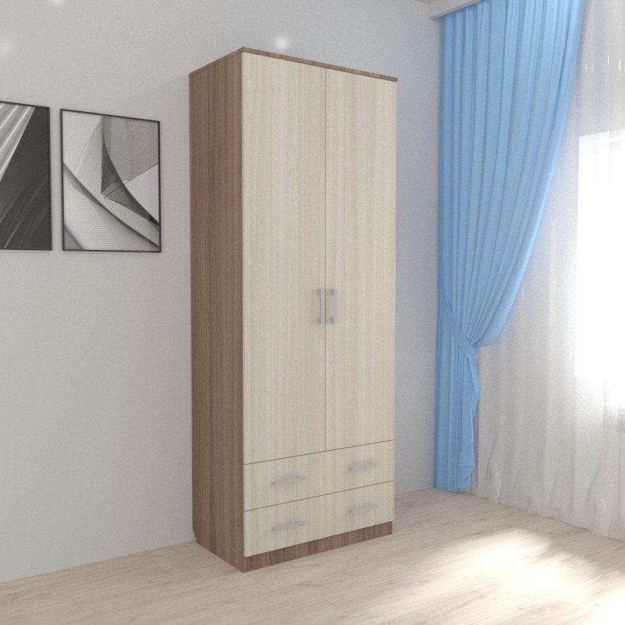 Дуэт 6 шкаф 600 Комби венге/бодега светлая мг