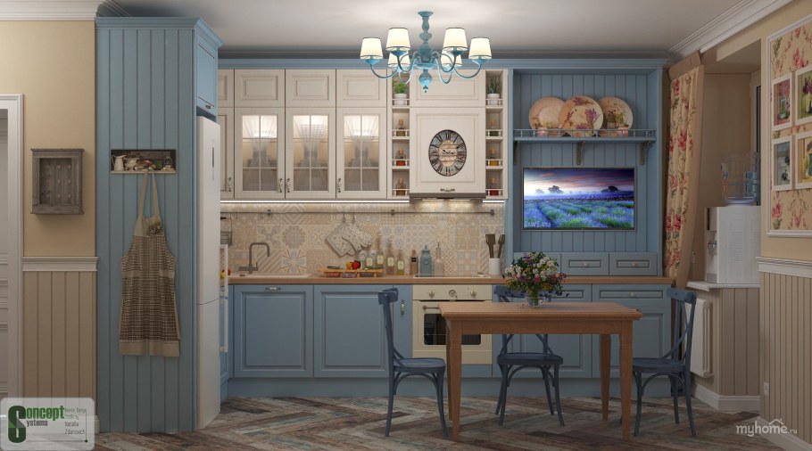 Кухня Лорена в стиле Прованс