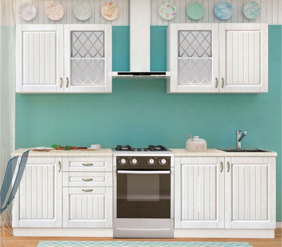 Диал кухня Прованс патина голубая