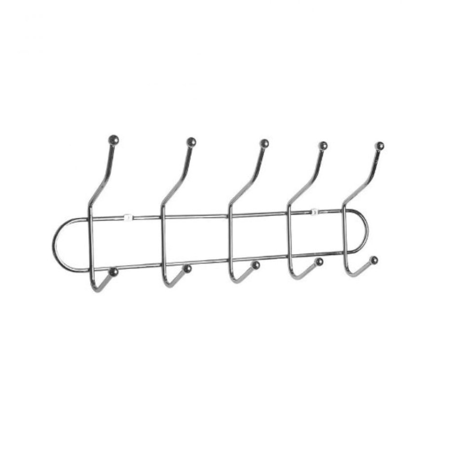 Вешалка для одежды 6 крючков хром ам06с/071288