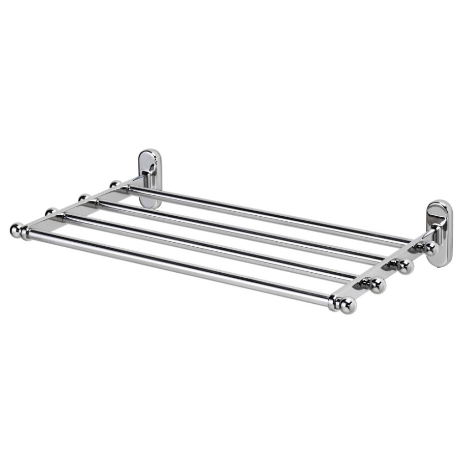 ВОКСНАН навесн полка со штангой д/полотенца, под хром48x28 см