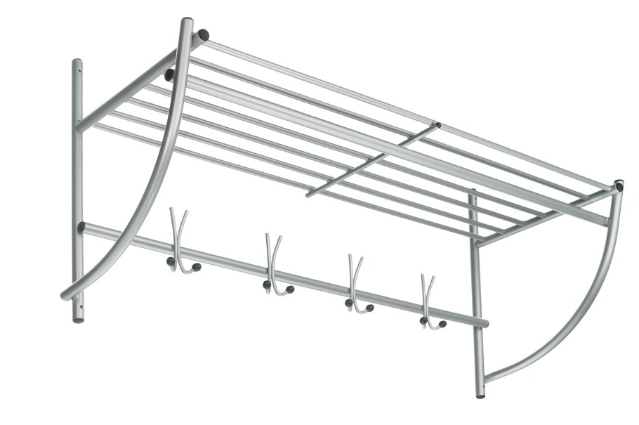 Вешалка настенная со штангой в прихожую