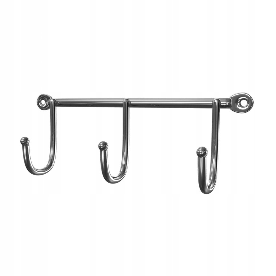 Вешалка хром 3 крючка Meilianhua ml5504