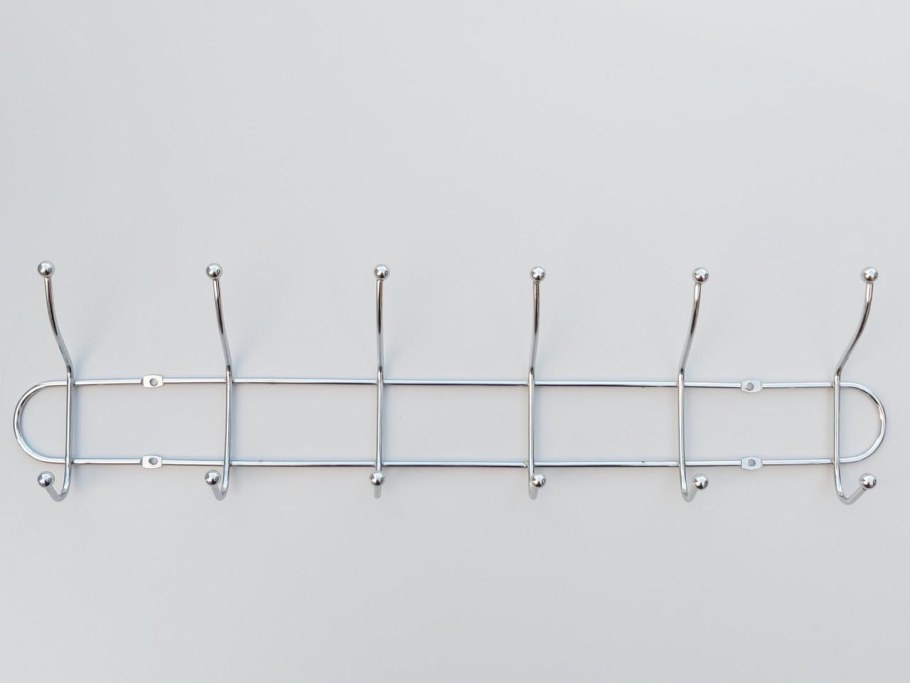 Вешалка настенная 6крючков 45см FBS kd57