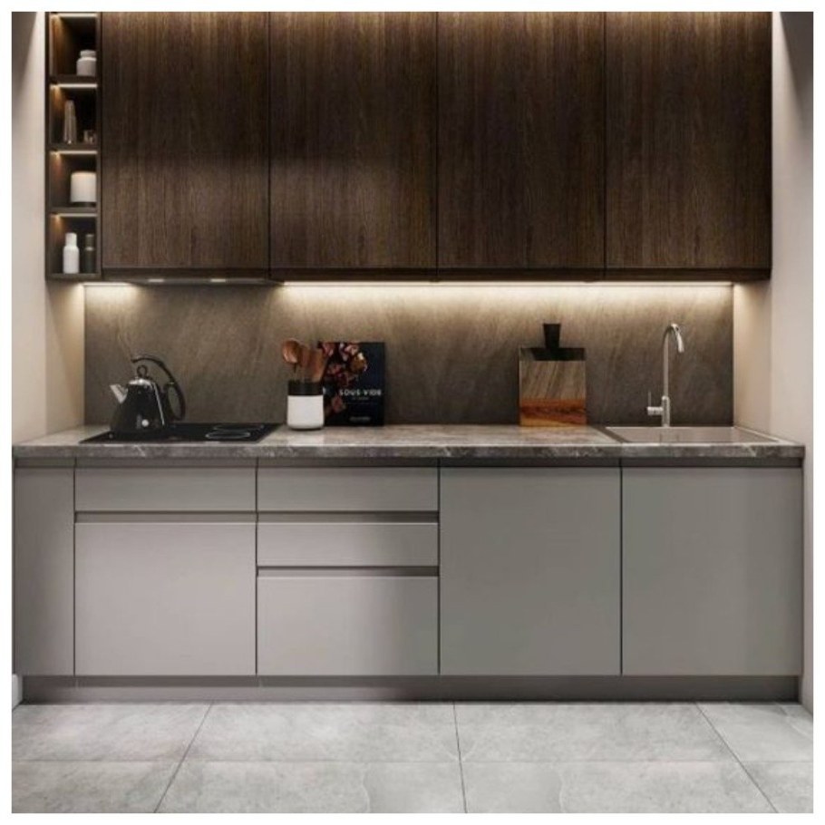 Кухонный гарнитур без ручек