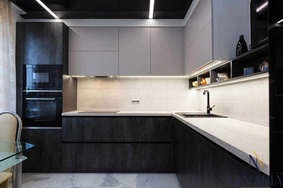 Фасады Алвик с интегрированной ручкой