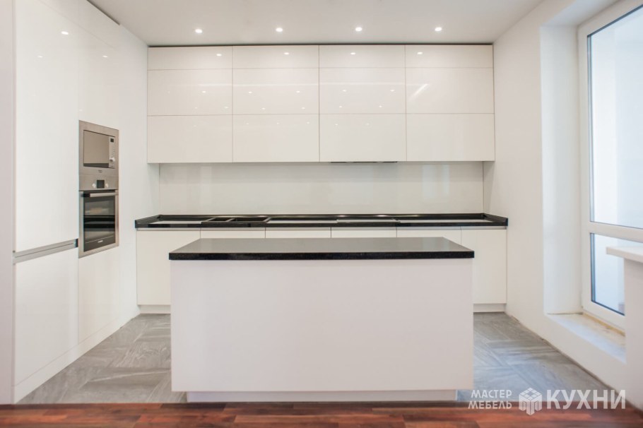 Кухни белый глянец Интегро