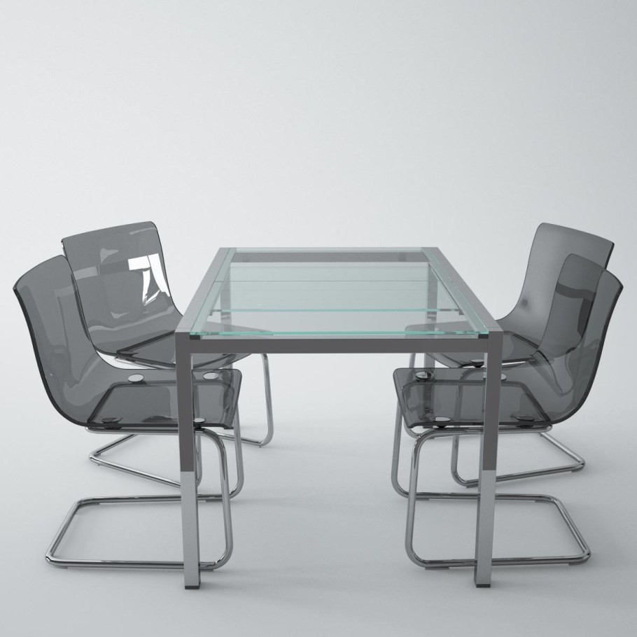 Стол стеклянный ikea ГЛИВАРП