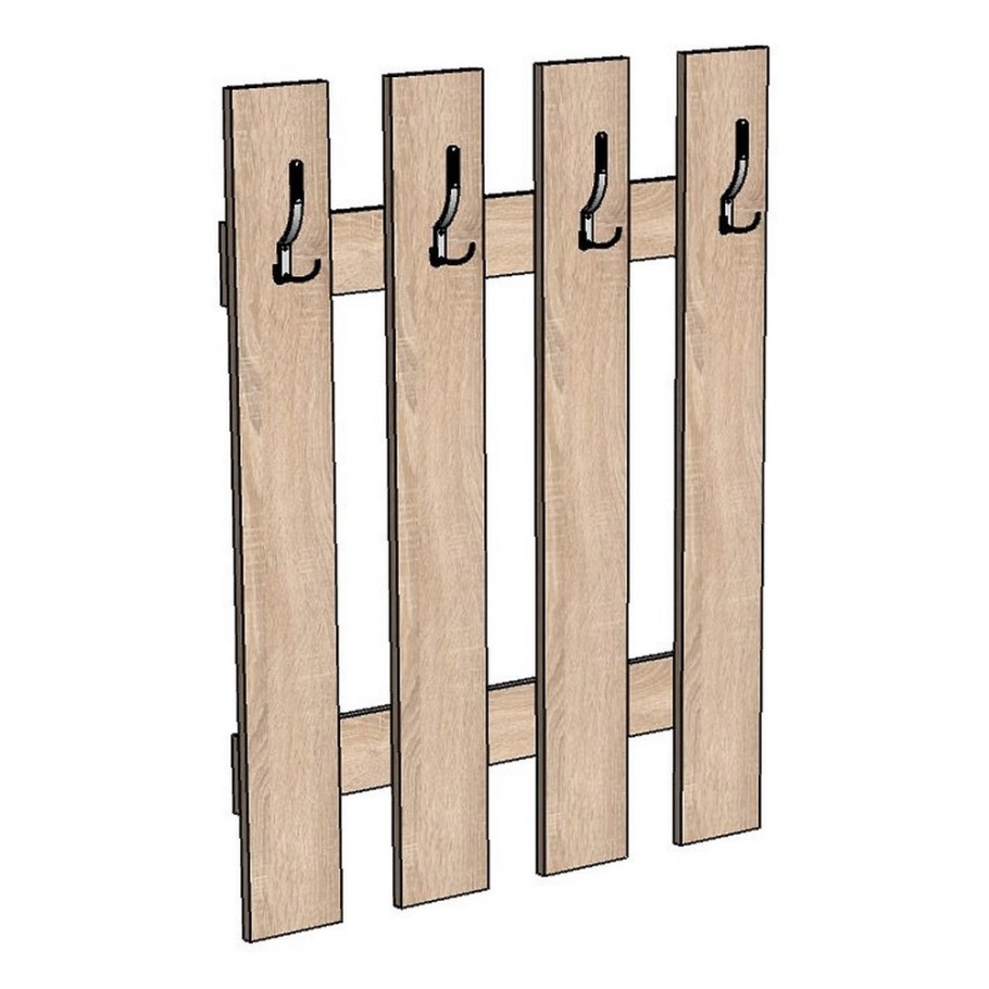 Кент вешалка дуб сонома 73090148