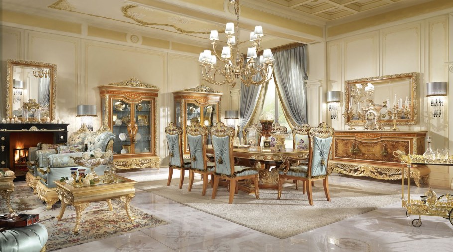 Итальянская мебель Luxury Nocciola гостинная