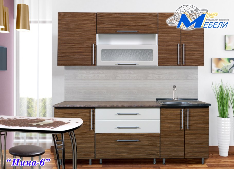 Кухонный гарнитур Ника 2 мир мебели