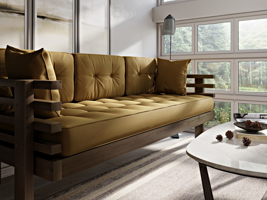 Ultra Mustard велюр