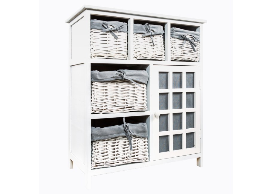 Комод с пятью корзинами и дверцей, HX-300z