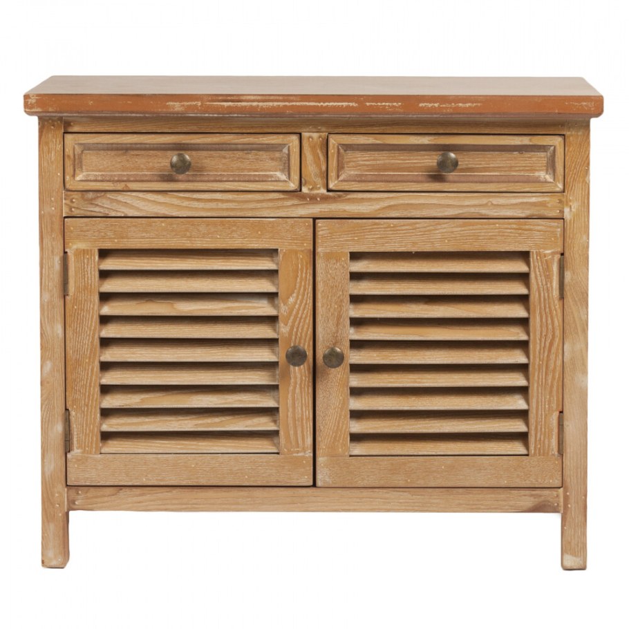 Комод с жалюзийными дверцами