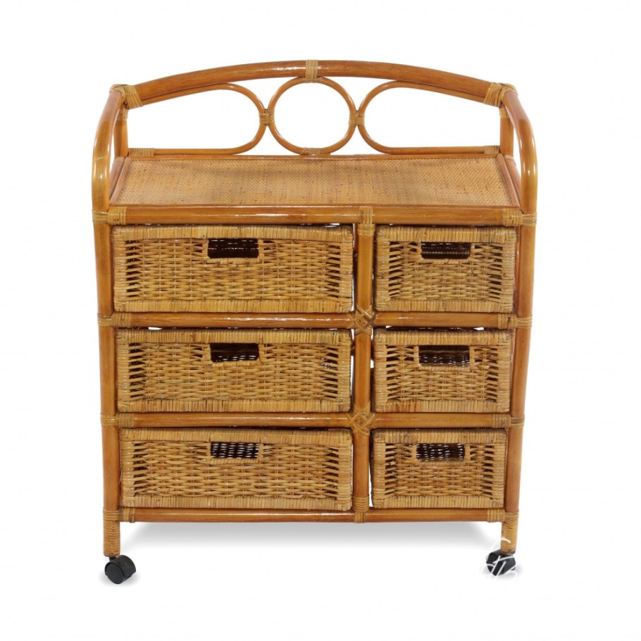 Плетеный комод из ротанга TETCHAIR 4340