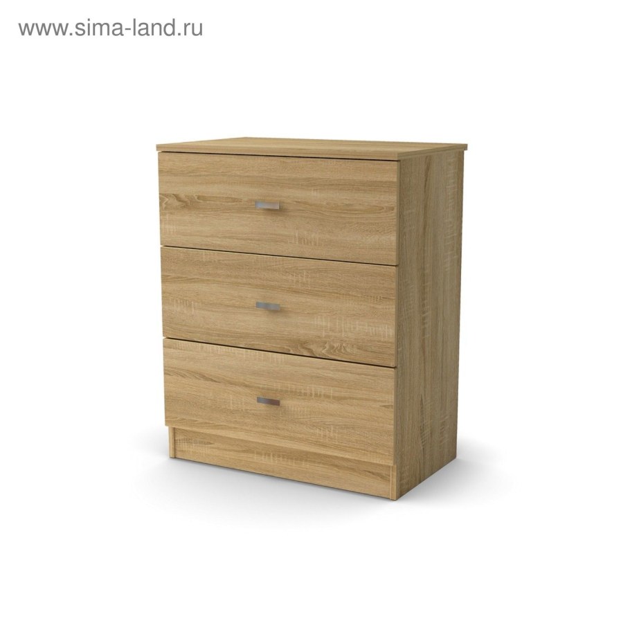 Комод эко стиль с 3-мя ящиками