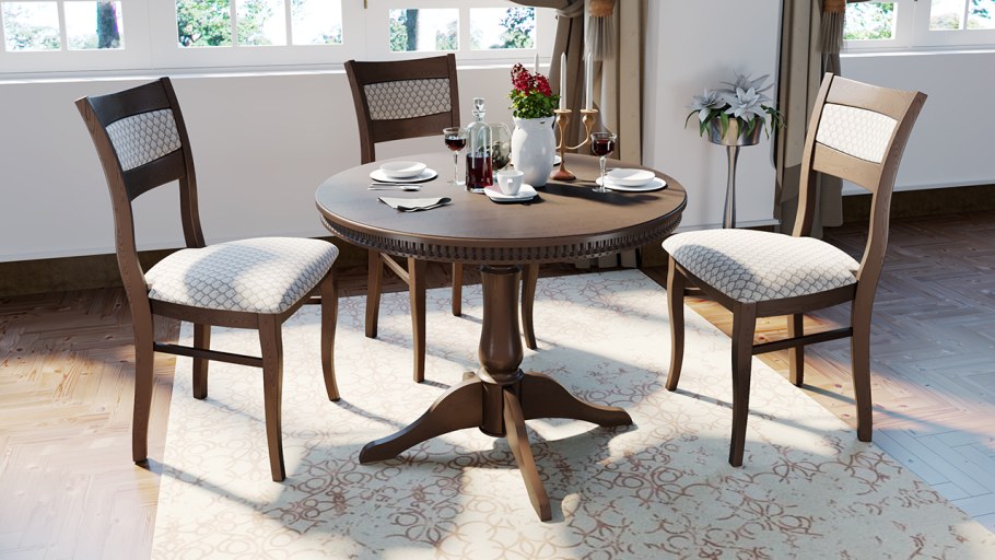 Стол обеденный «Орландо т1» (орех темный)