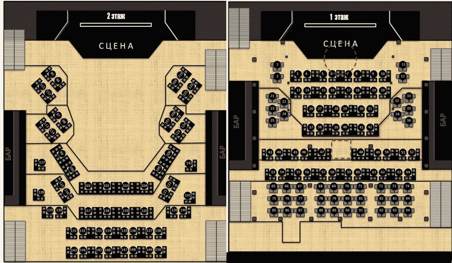Известия Холл рассадка