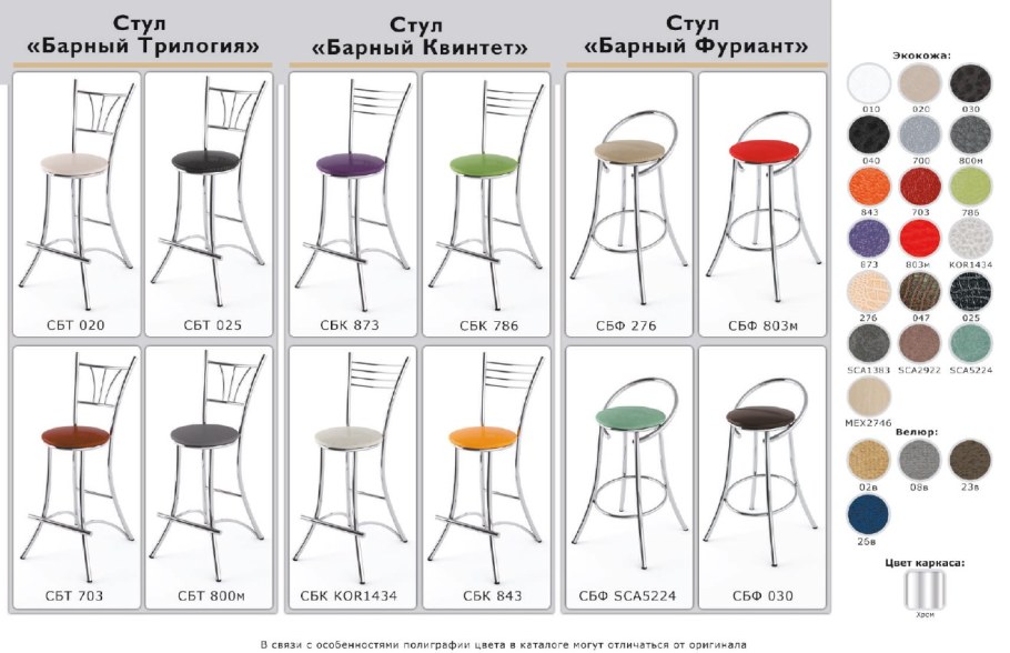 Стул барный квинтет