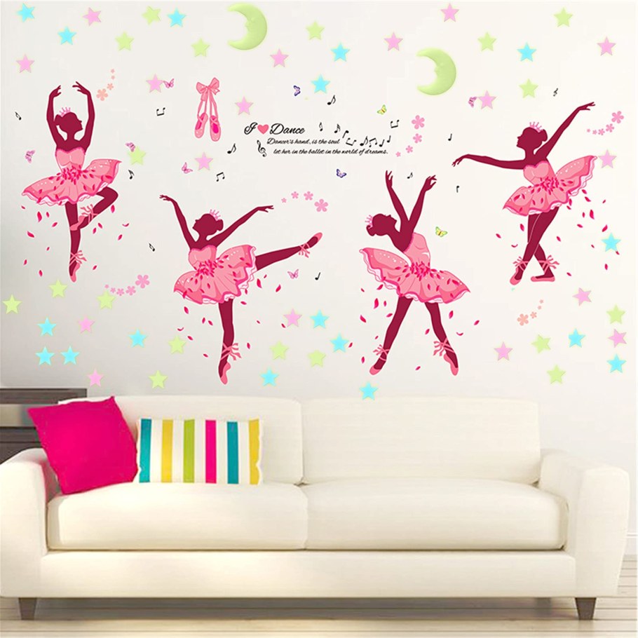 Наклейки на стену танцы