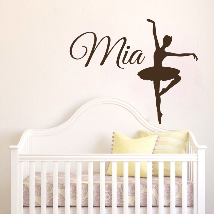 Интерьерная наклейка балерина